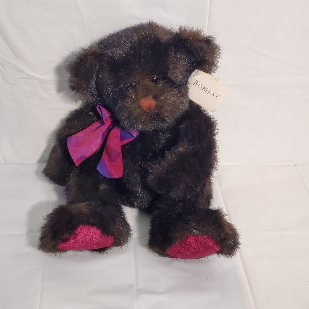 NWT VINTAGE BOMBAY TEDDY BEAR